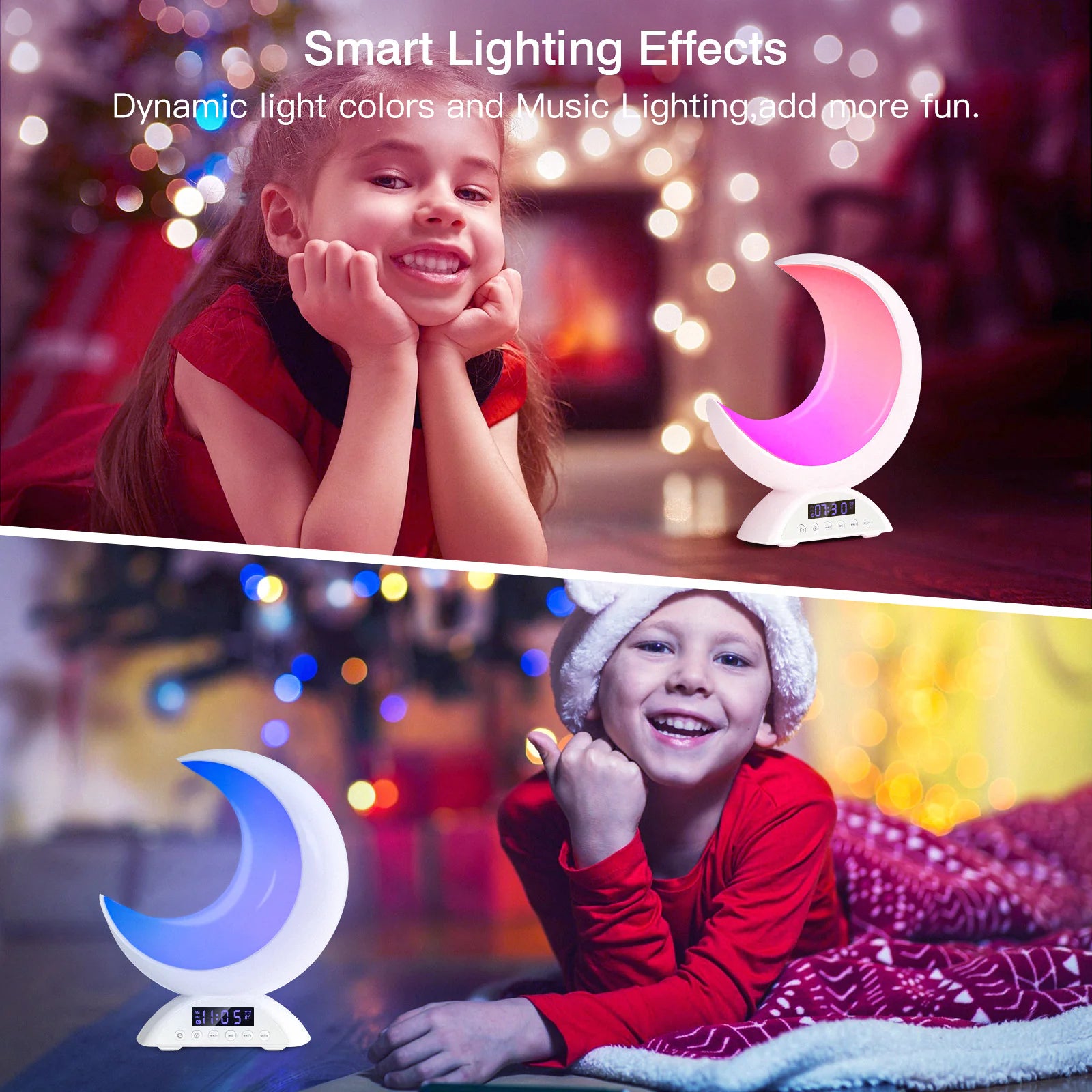 Color-Changing RGB Bluetooth Speaker Lamp
