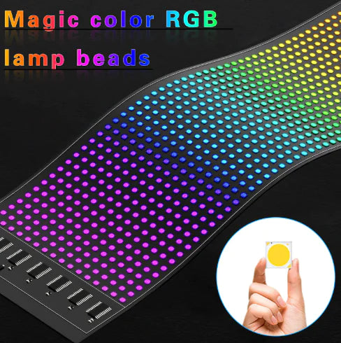 RGB LED Flexible Car Advertising Screen