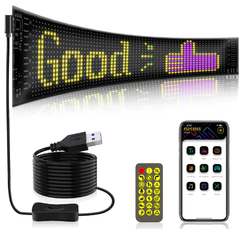 RGB LED Flexible Car Advertising Screen