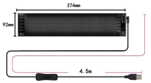 RGB LED Flexible Car Advertising Screen
