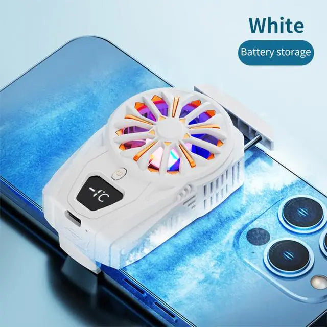 High-Quality Type-C RGB Electric Phone Fan for Gamers