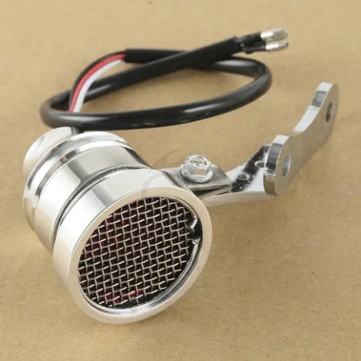 Grid Tail Light, Vintage Brake Light, Rear License Light