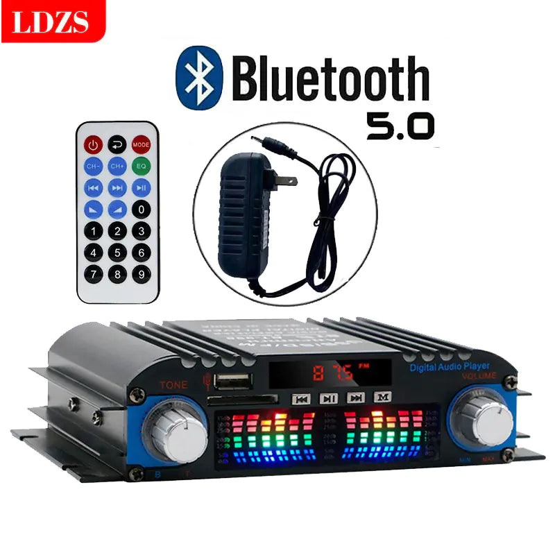 Bluetooth Car Audio Amplifier 12V Mini Power Amplifier