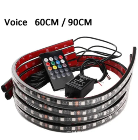 RGB LED Car Underglow Strip Lights