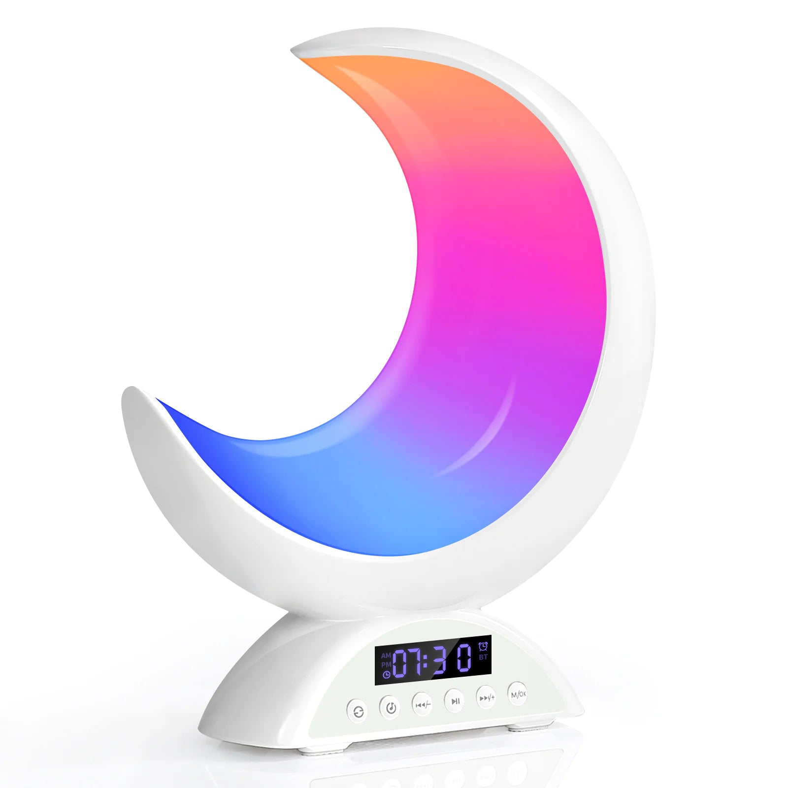 Color-Changing RGB Bluetooth Speaker Lamp