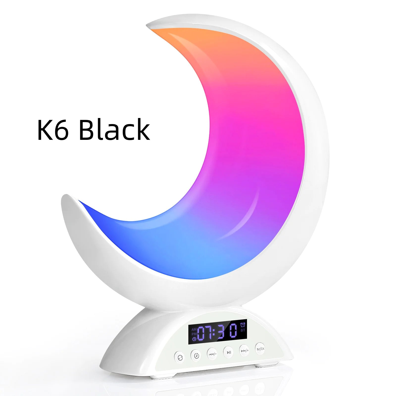 Color-Changing RGB Bluetooth Speaker Lamp