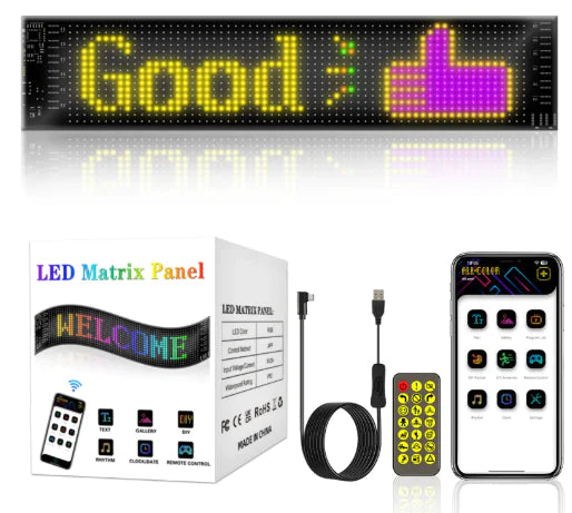 RGB LED Flexible Car Advertising Screen